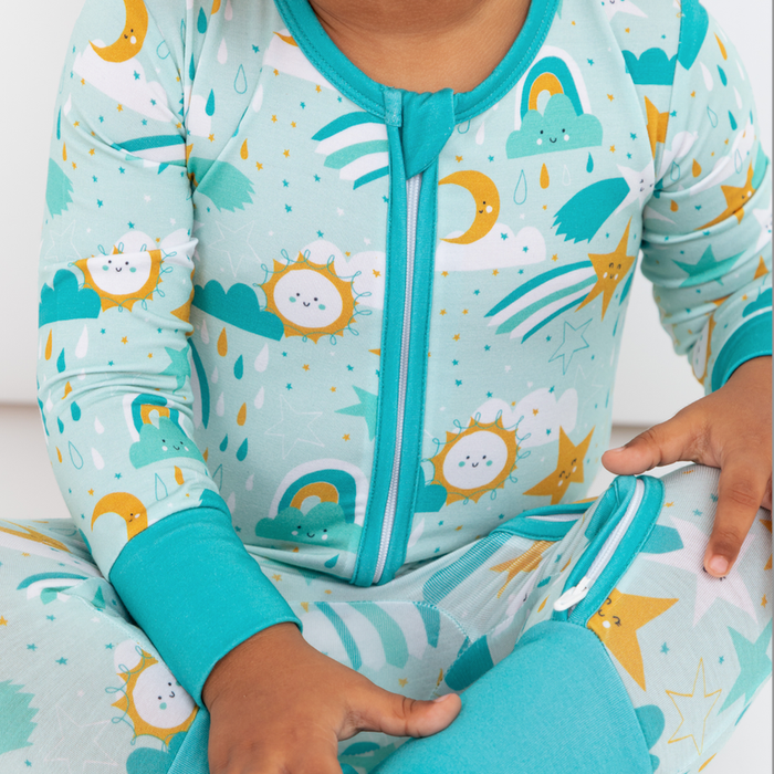 Bird and Bean Zip Romper Pajamas: Comfort Meets Style for Little Ones