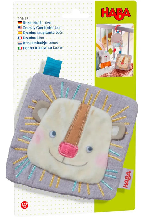 Lion Crackly Lovey