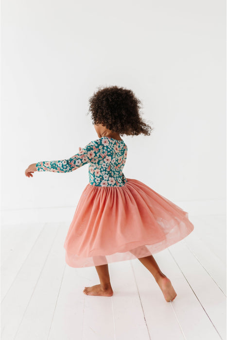 Bird and Bean Twirly Tulle Skirt with Bamboo lined dress