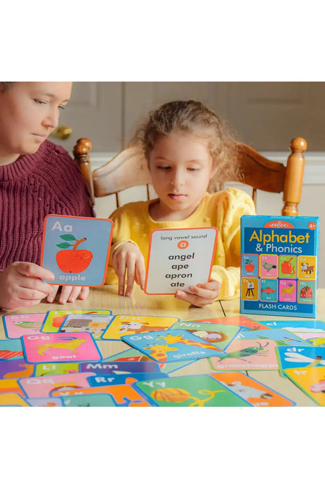 Alphabet and Phonics Flash Cards