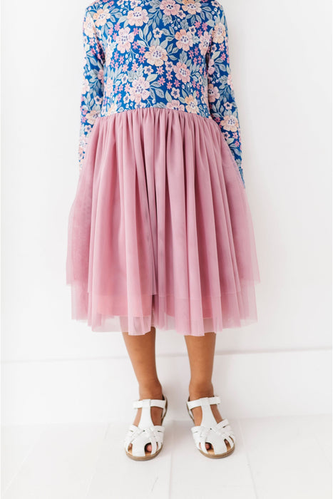 close-up tulle skirt on posey dress
