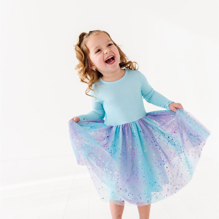 Meet Elsie Ombre: OurTwirly Winter Princess Dress