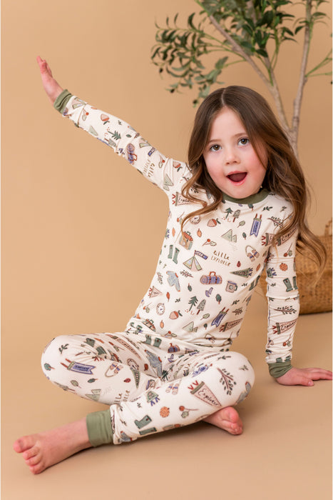 Bamboo Pajama Set - Little Explorer