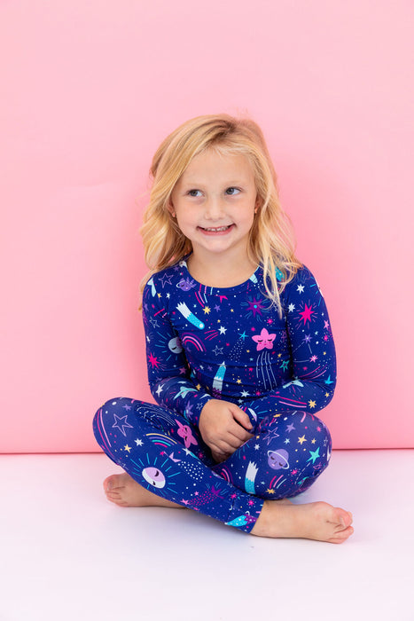 Toddler Pajama Set, Super Soft Viscose Bamboo, Boots Print