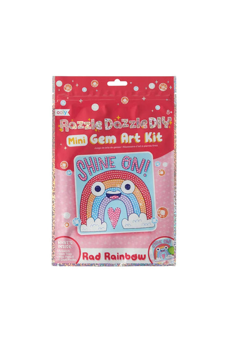 Razzle Dazzle D.I.Y. Mini Gem Art Kit: Rad Rainbow