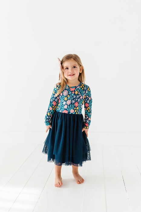 Bamboo Tulle Dress - Alice