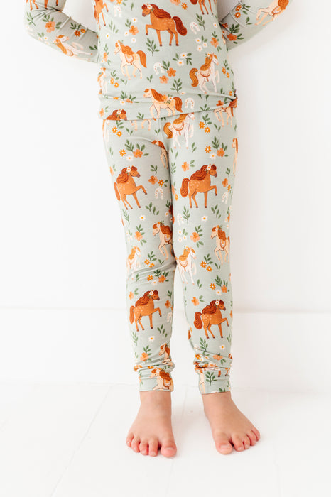 Pajama Set - Horsin' Around