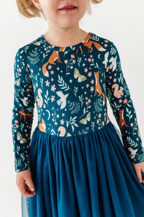Bamboo Tulle Dress - Alice