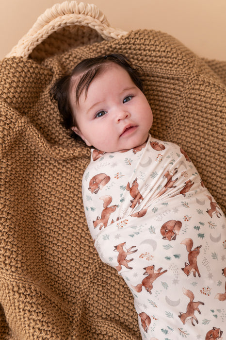 Swaddle Blanket - Moonlit Fox