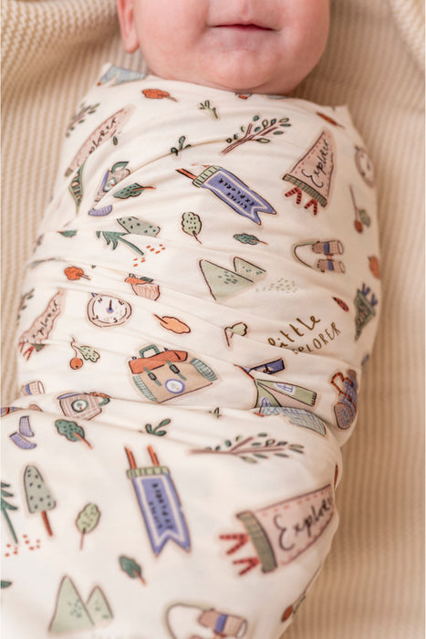 Swaddle Blanket - Little Explorer