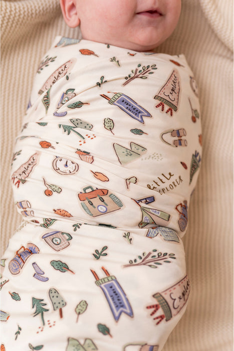 Swaddle Blanket - Little Explorer