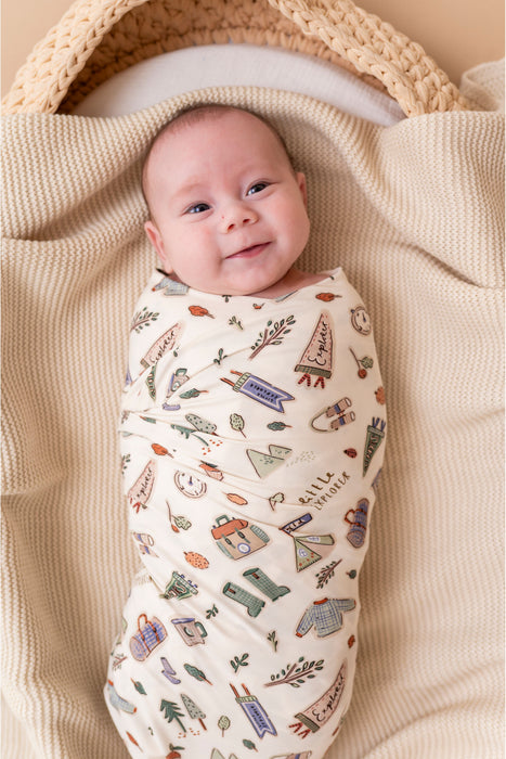 Swaddle Blanket - Little Explorer