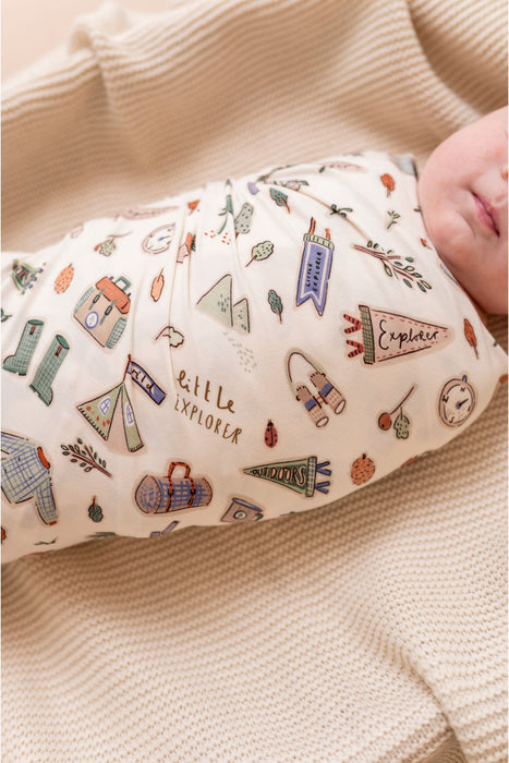 Swaddle Blanket - Little Explorer