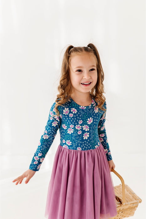 PREORDER - Bamboo Tulle Dress - Daisy Dreams