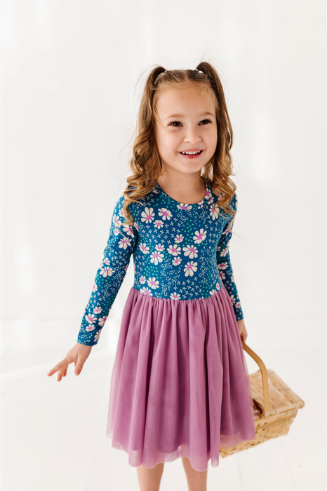 PREORDER - Bamboo Tulle Dress - Daisy Dreams