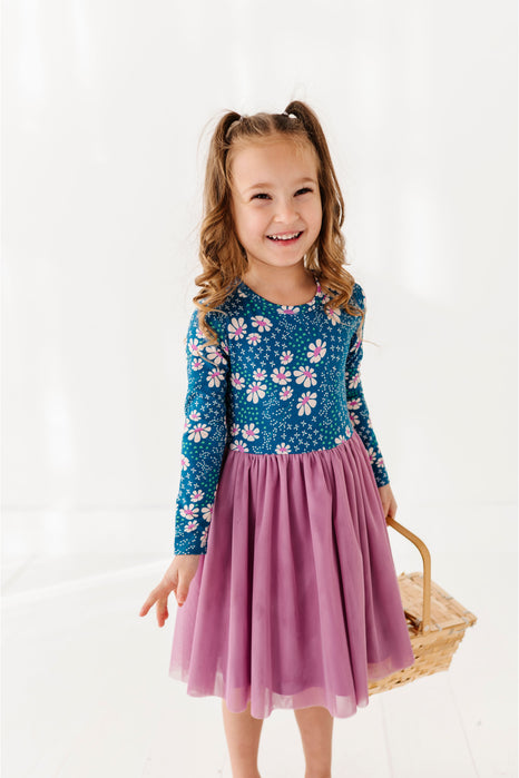 PREORDER - Bamboo Tulle Dress - Daisy Dreams