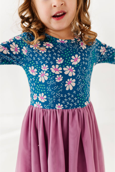 PREORDER - Bamboo Tulle Dress - Daisy Dreams