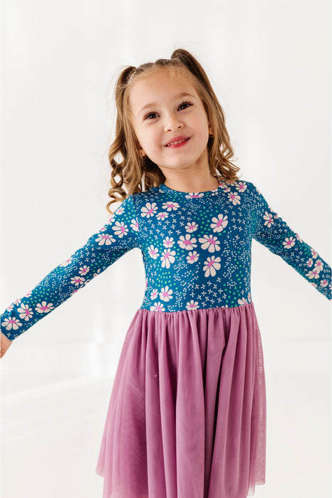 PREORDER - Bamboo Tulle Dress - Daisy Dreams