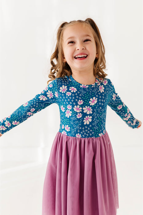 PREORDER - Bamboo Tulle Dress - Daisy Dreams