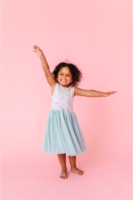PREORDER! Bamboo Tulle Dress - Estelle Unicorn