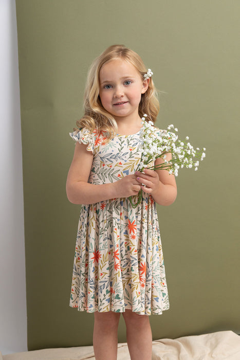 Flutter Twirl Dress - Flora