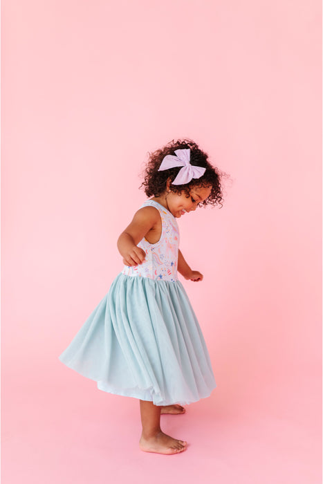 PREORDER! Bamboo Tulle Dress - Estelle Unicorn