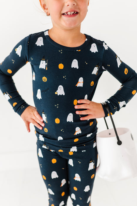 Bamboo Pajama Set - Halloween Boo Crew