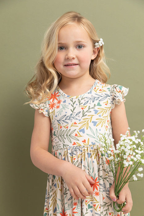 Flutter Twirl Dress - Flora