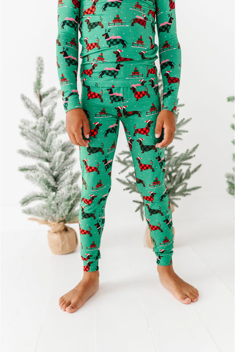 Pajama Set - Tartan Tails