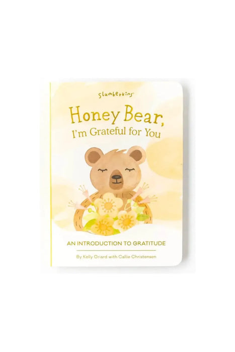 Honey Bear Snuggler + Intro Book - Gratitude
