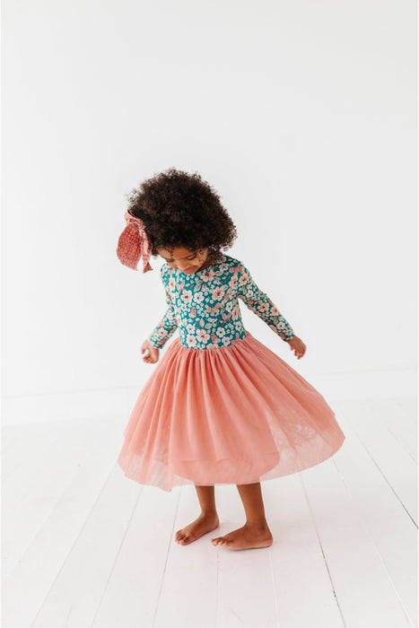 Bird and Bean Juniper Tulle Kids Dress 