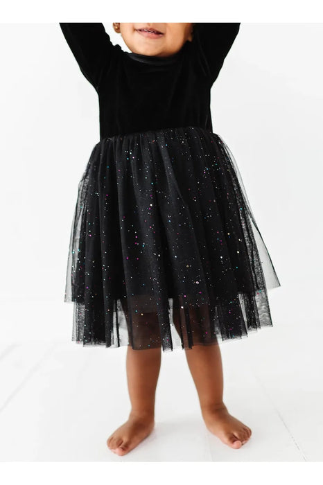 Velvet Tulle Dress - Holiday Confetti