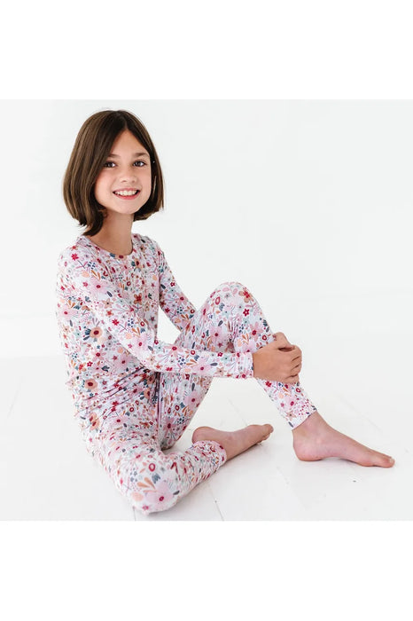 Bamboo Pajama Set - Blossom