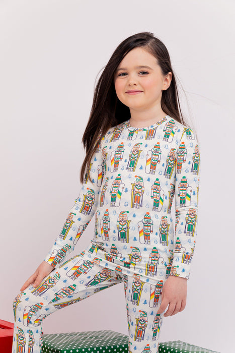 Two Piece Pajama Set - Nutcracker Slopes