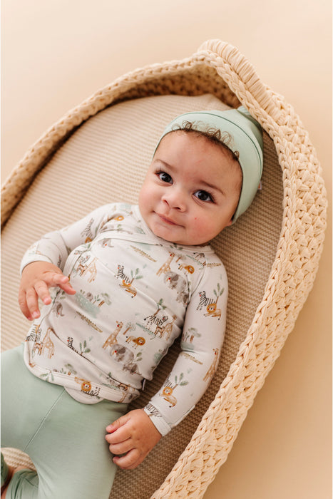 Take Me Home Bamboo Set – Soft Savannah Newborn Outfit (3-Piece)