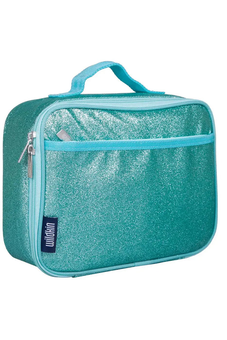Blue Glitter Lunch Box