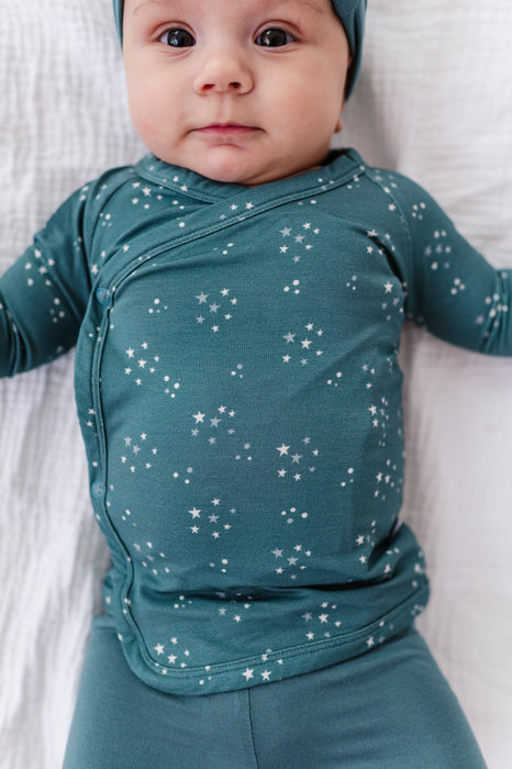 Bamboo Take Me Home Set – Starlit Sky Newborn Outfit