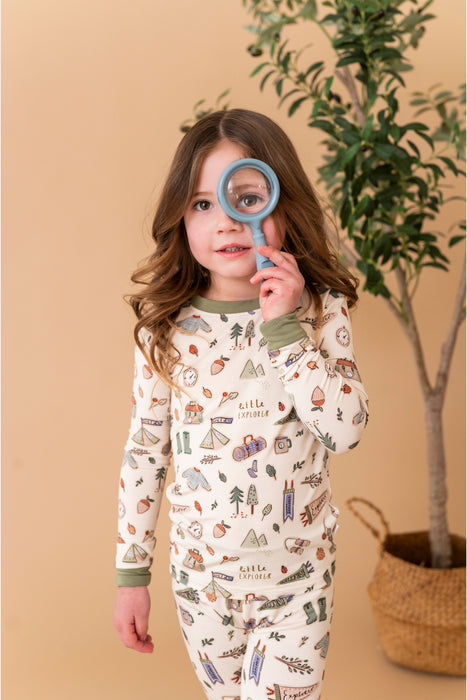 Bamboo Pajama Set - Little Explorer