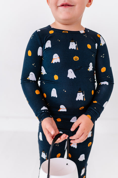 Bamboo Pajama Set - Halloween Boo Crew