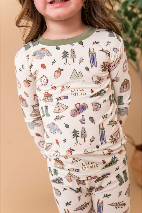 Bamboo Pajama Set - Little Explorer