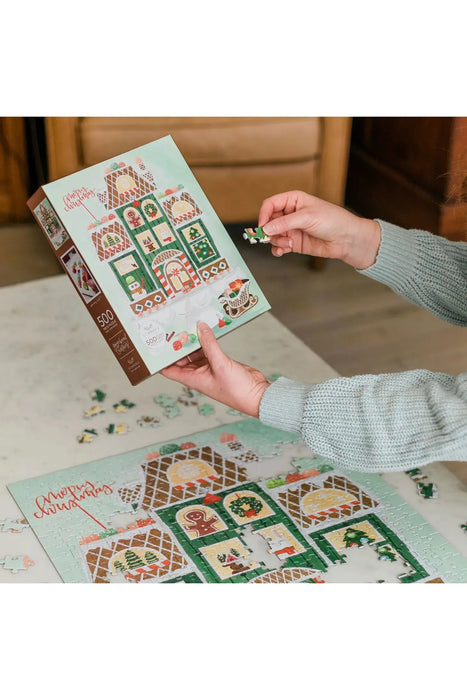 Gingerbread Christmas - 500 Piece Jigsaw Puzzle