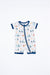 Bamboo Kai Sailboat Baby Shortie Romper Onesie