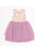 Daisy tank pink tulle bamboo children's dress
