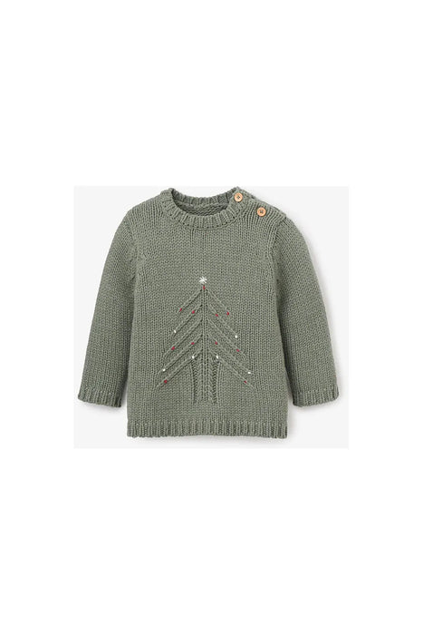 Green Christmas Tree Pullover