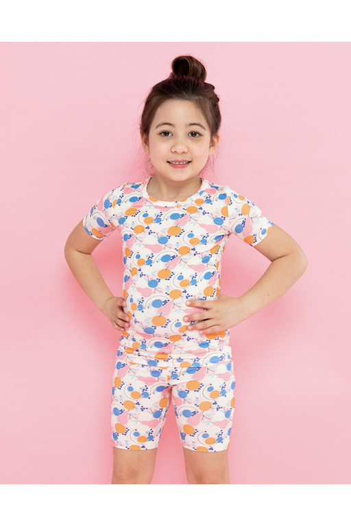 Pajama Set - Check It Out - Lavender — Bird & Bean