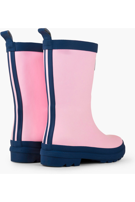 My First Rain Boots - Navy & Pink Matte