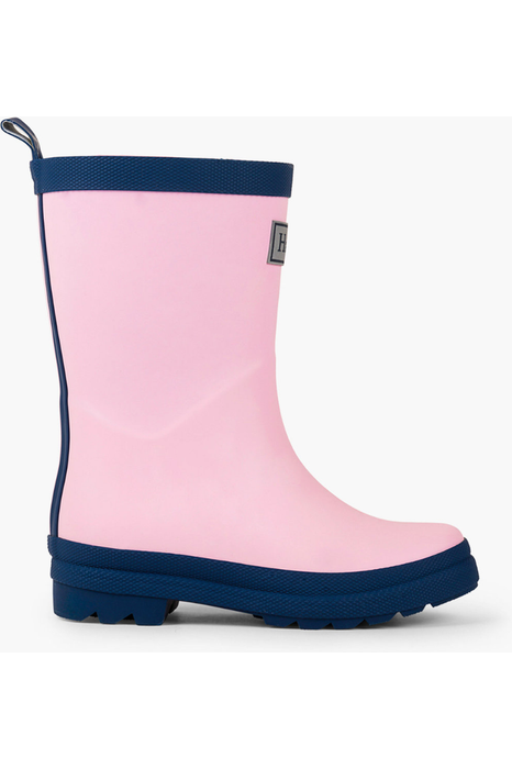 My First Rain Boots - Navy & Pink Matte