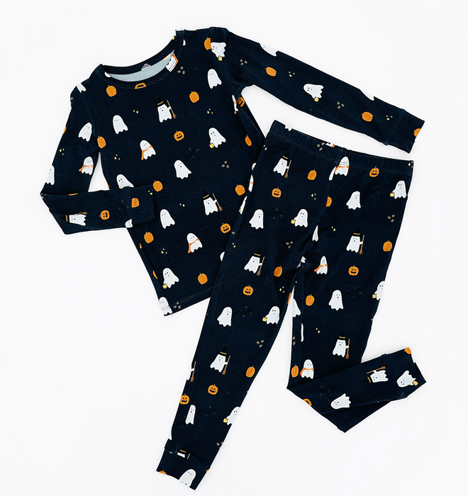 Bamboo Pajama Set - Halloween Boo Crew