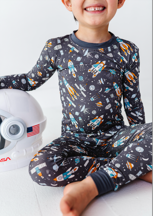 Bamboo Pajama Set - Orbit