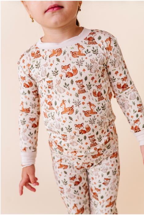 Bamboo Pajama Set - Woodland Whimsy